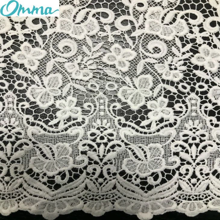 Polyester Milk Lace Fabric