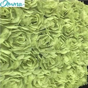 3D Rose Lace Fabric